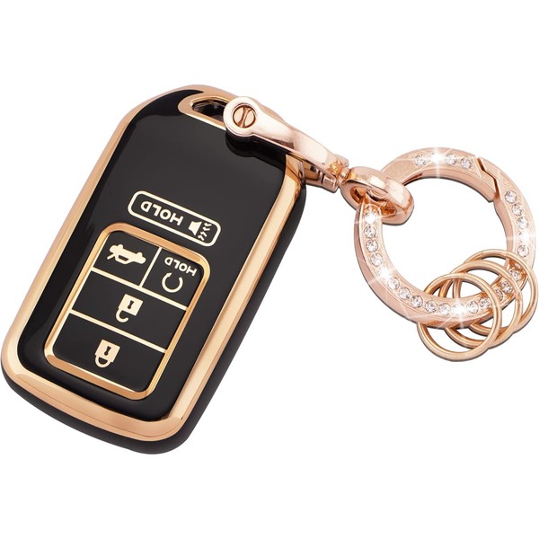 EKALA for Honda Key Fob Cover Soft TPU Full Protection