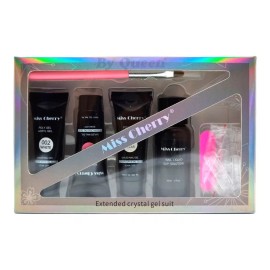 Miss Cherry Kit Básico De Polygel Para Uñas System Dual