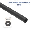 MECCANIXITY 2pcs Pipe Insulation Foam Tube Lagging Insulation 6mm(1/4") ID