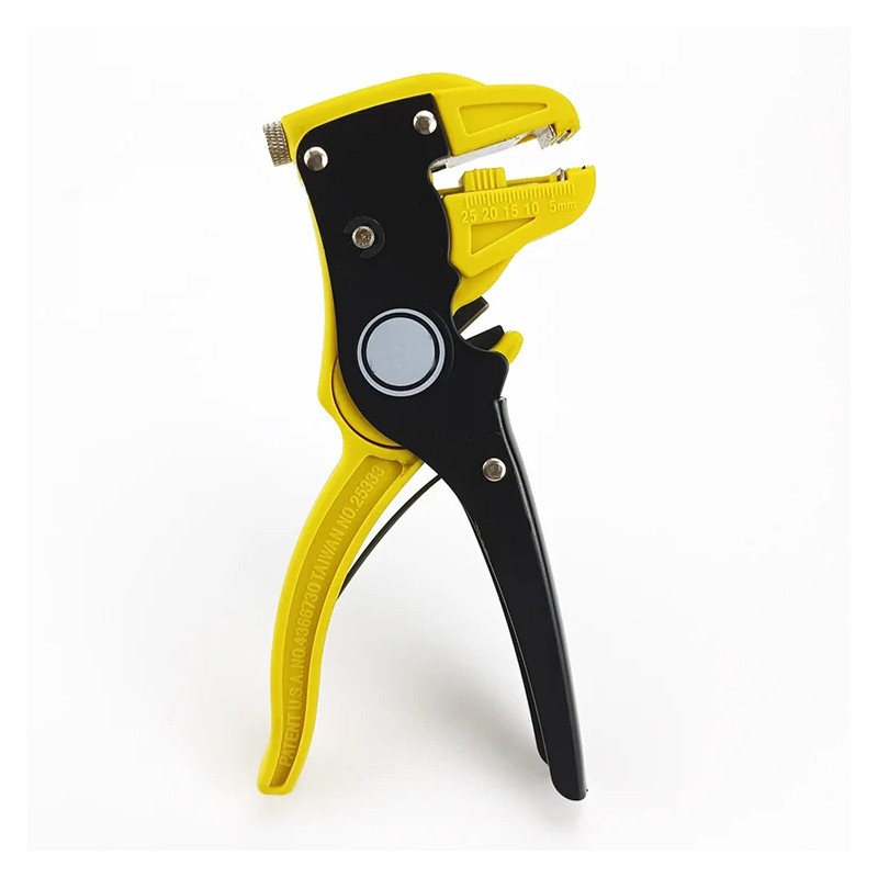 Bomurph 6.7-Inch Automatic Wire Stripper and Cutter, Adjustable 0.5-6mm Cable
