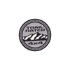 Jeep Trail Rated Logo Vinyl Sticker (4X4 Circle) Suitable Indoors