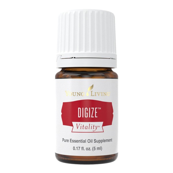 Young Living Vitality Digize Essential Oil - Supports Digestive Function - 100% Pure, 5ml Bottle for Natural Digestive Comfort. Promote Digestive Wellness with Digize