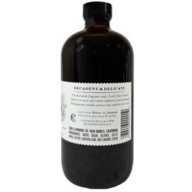 Cook’s, Pure Vanilla Bean Paste (Puree), World’s Finest Gourmet Fresh Grade A Premium Vanilla (8 Ounce)