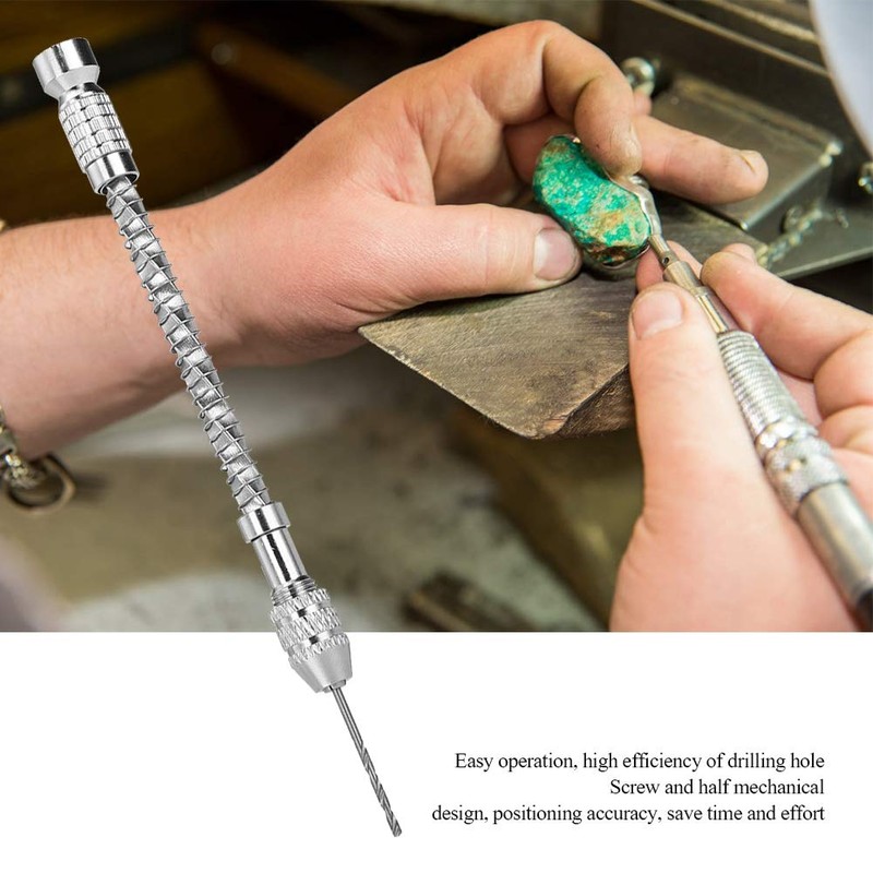 Drill Bit Set, 20pcs 0.3-1.6mm Shank Mini Micro Drill Bit