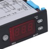 Temperature Controller Cooling Heating Multifunctional Thermostat with Dual Sensor AC220V