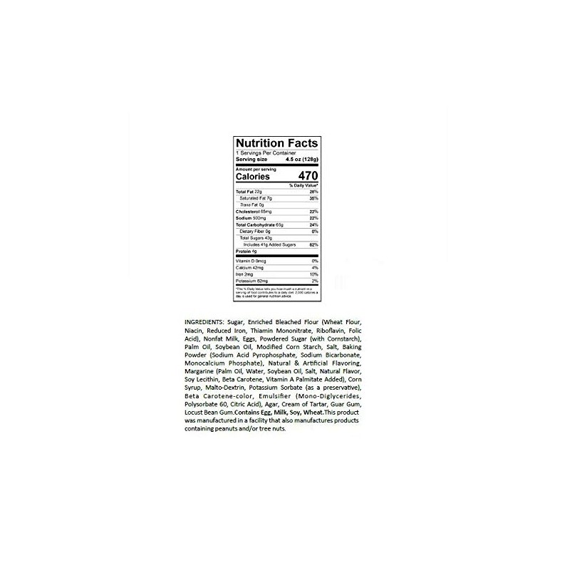 Ne-Mo's Bakery Iced Golden Pound Bread - 12 Pack