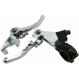PCC ALUMINUM BRAKE CLUTCH LEVER FOR SET PIT DIRT BIKE LV03 LV04