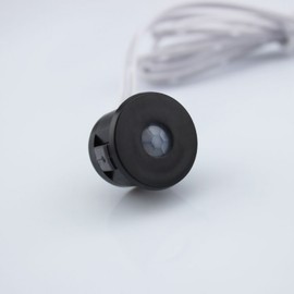 Human Body Sensory Switch Passive Induction Quick Plug Sensing Switch 120° Cone Angle 3‑12VDCBlack