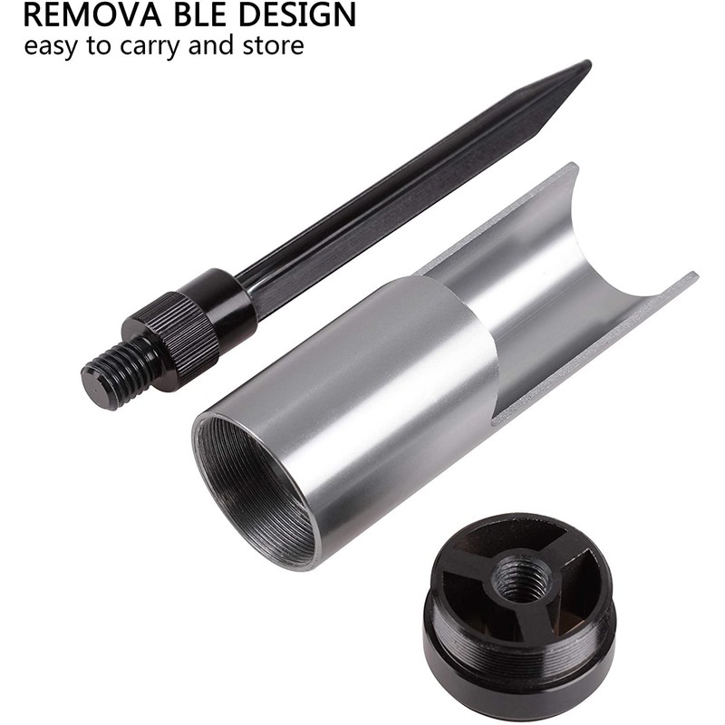 Universal Fishing Pole Rod Holder Ground 1Pcs/2Pcs Aluminium Alloy Detachable
