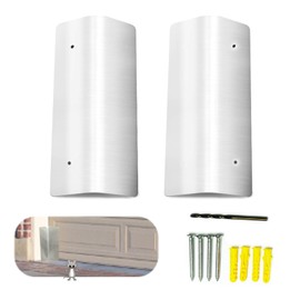 Garage Door Mouse Guard, Garage Door Seal Kit, Garage Door Seal Guard, Prevents Mice from Nibbling and Snakes from Getting in, Protects Your Garage from Weather, Insects and Dust(2pcs) (Cement Gray)