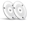 Obeaming 2 Pack 12V LED Ceiling Dome Light 400LM, 4.75"