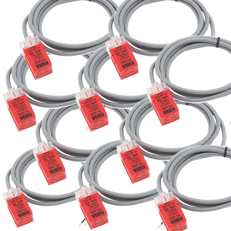 BestParts 10Pcs PL-05N 5mm NPN NO Fotek Proximity Sensor Switch