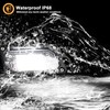 ALIGZ 8PCS 6500K Pure White Rock Lights, 60-LED 1800LM Super