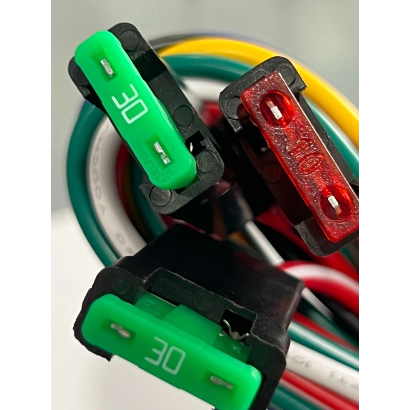 Compustar ea/Compustar Firstech 8-Pin High Current Power Harness for CMX