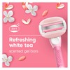 Gillette Venus Gillette Venus ComfortGlide White Tea Women's Razor Refills,