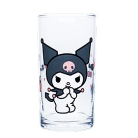 Ken Onishi Sanrio Characters Glasses KUROMI Size: Approx. φ2.8 inches (7.2 cm), H13.7 inches (13.7 cm), SRG-1001