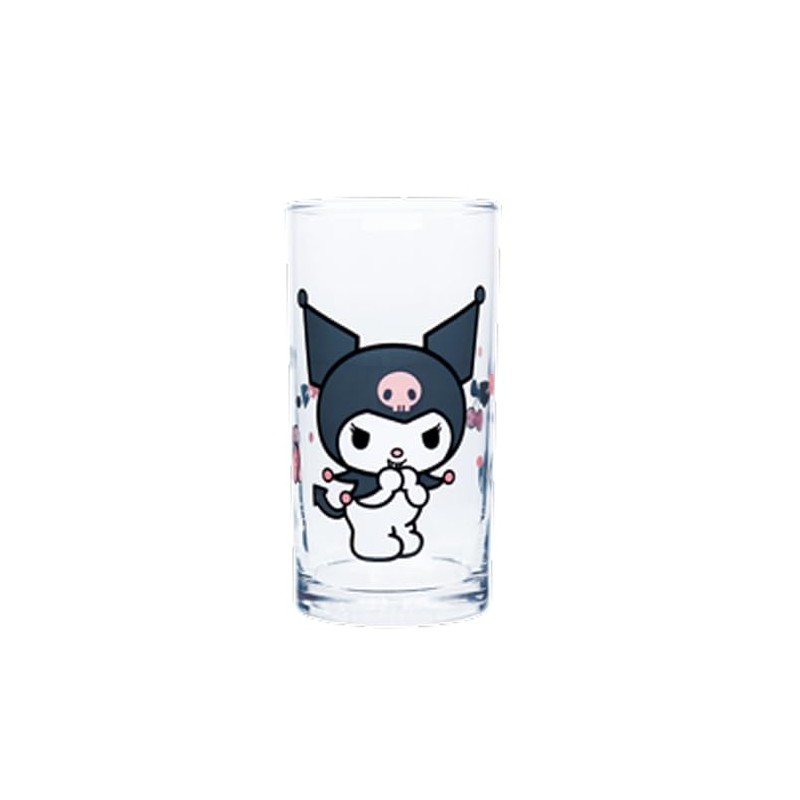 Ken Onishi Sanrio Characters Glasses KUROMI Size: Approx. φ2.8 inches