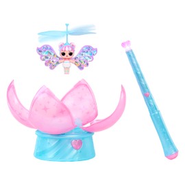 L.O.L. Surprise! Magic Flyers Fairies Tots - Snowflake - Includes 1 Doll and a Wand, Comes in a Flower-Shaped Packaging, Collect All 2