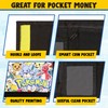 PoKéMoN Wallet for Boys & Kids, Trifold Purse Canvas Velcro