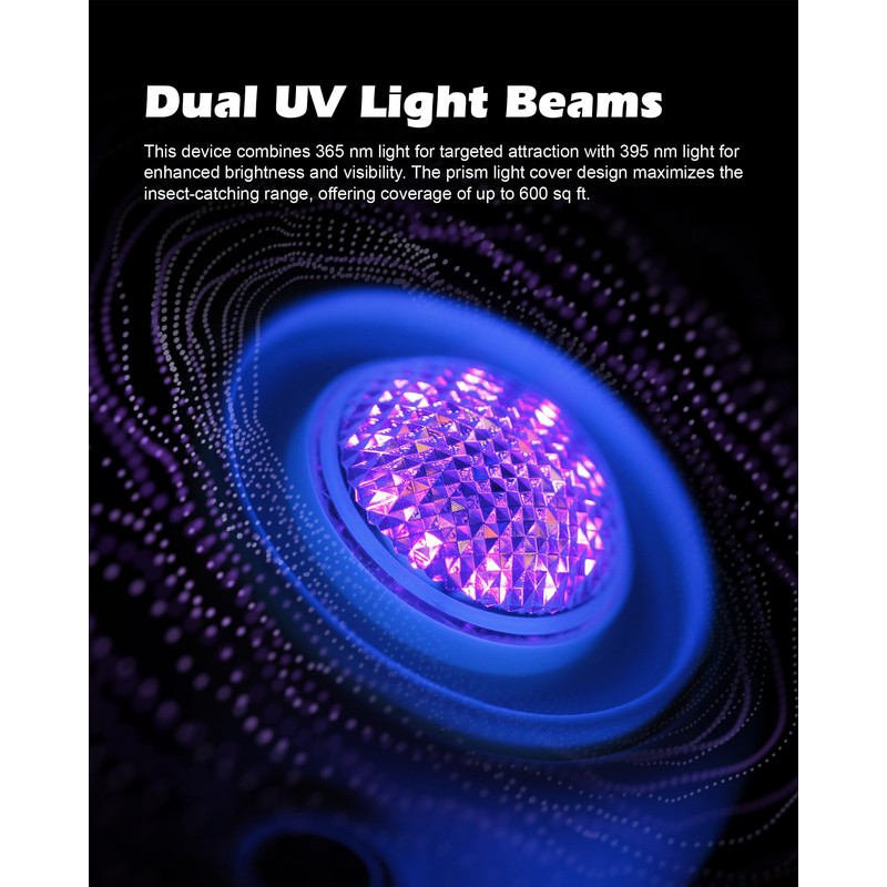 Flying Insect Trap(1Device + 10Refills), Fruit Fly Traps for Indoors