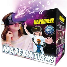Heromask Gafas VR Niños 5-12 Años · Juego Matemáticas en Realidad Virtual