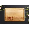 Cat Wooden Chopping Board 30 x 20 cm