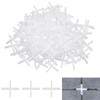 sourcing map 800Pcs Tile Spacers, 2mm 3/32" Cross Shape Wall