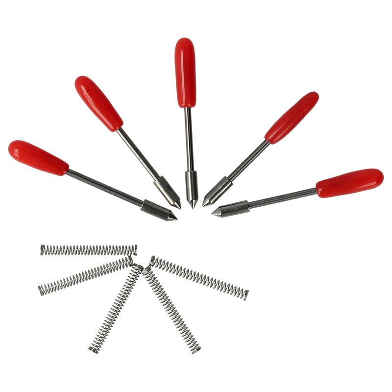 vhbw 5x Plotter Blades Replacement for Graphtec CB09-45° for Cutting