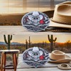 Doitby Skull Belt Buckle Western Cowboy Belt Buckles Novelty Skeleton