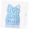 Mikinona Cat Ear Hair Drying Towel Fast Absorbent Microfiber Cap