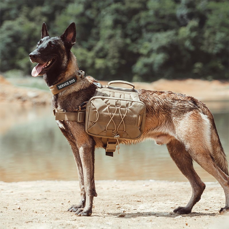 EXCELLENT ELITE SPANKER Dog Pack Hound Dog Saddle Bag Backpack