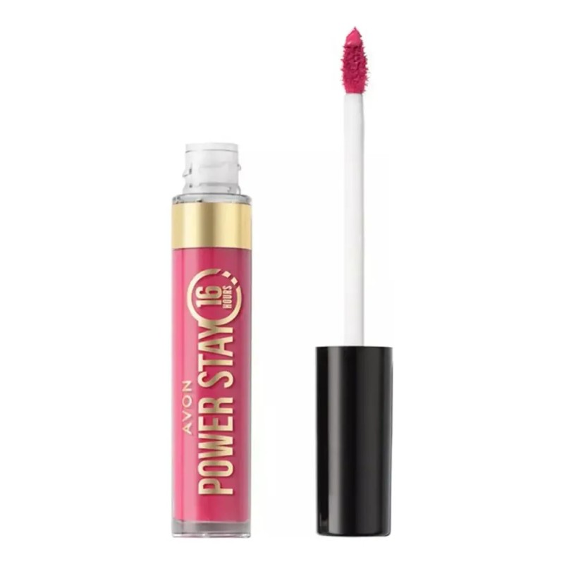 Avon Power Stay Labial Liquido Intransferible 16 Hours Acabado Mate