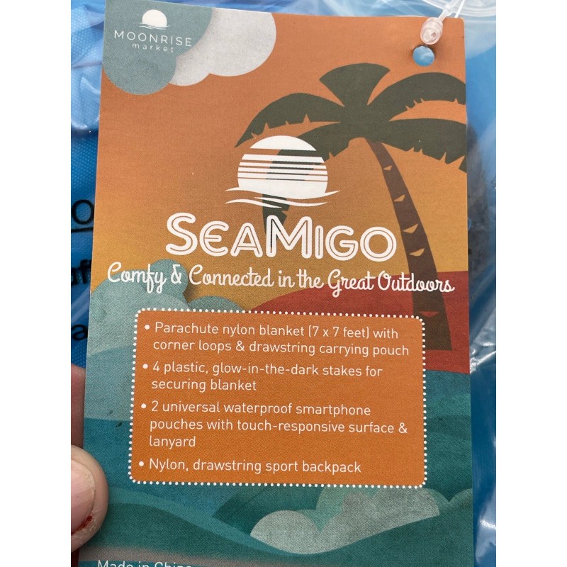 Seamigo Parachute Nylon Blanket 7 x 7 Feet JEC1