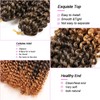 LLZBEAUTYHair 9Bundles Passion Twist Hair Marlybob Crochet Braids Hair Marly