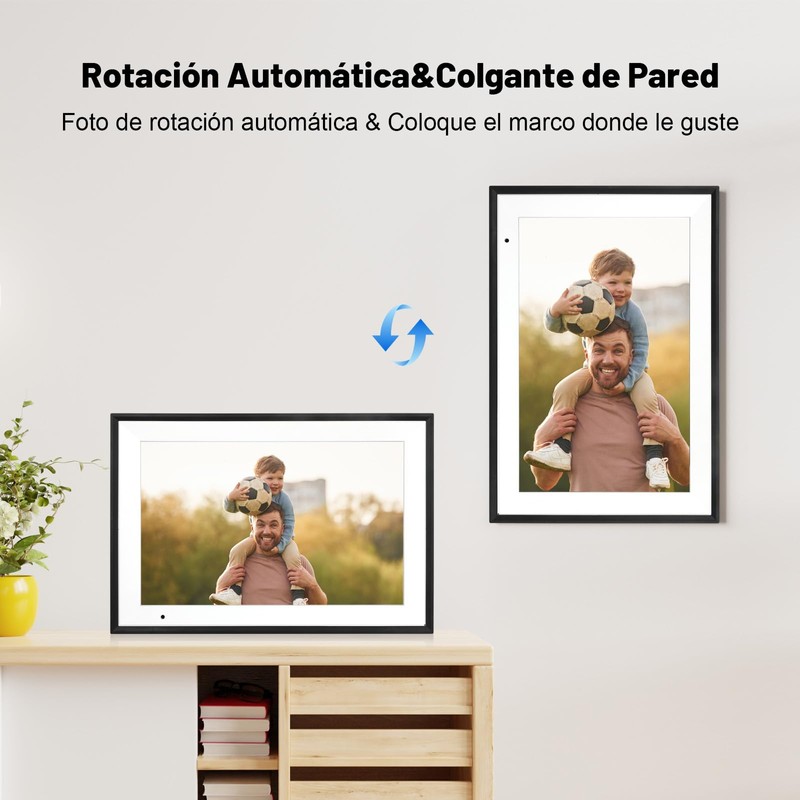 AEEZO Digital Picture Frame WLAN 10.1 Inches, 1280 x 800