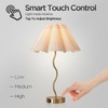 Fengarolam Touch Control Table Lamp with USB Ports, 22” Tall