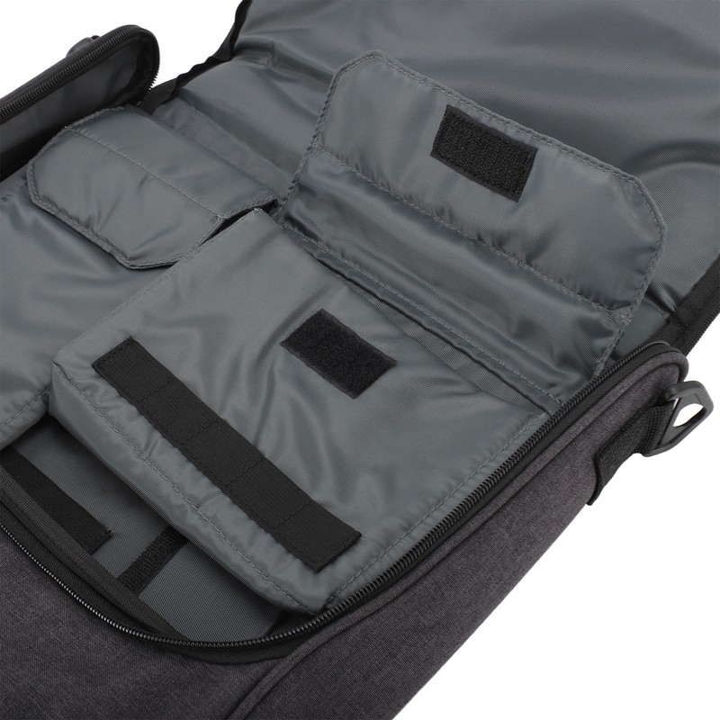 Console Carrying Case Large Capacity Multifunction Grey Travel Storage Bag