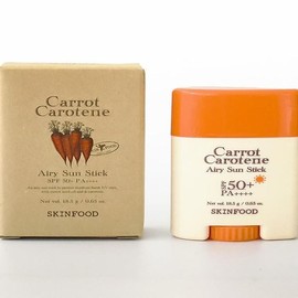 SKINFOOD Carrot Carotene Airy Sun Stick 18.5g x3SET(SH) / 스킨푸드 캐롯 카로틴 에어리 선스틱 18.5g x3SET(SH)