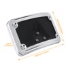HCmotorku Curved Laydown License Plate Mount Frame Compatible with Harley