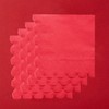 200 Pack Cocktail Napkin 2-Ply Scalloped Edged Dessert Napkins Folded