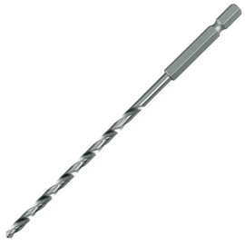 TOP Industrial ETD-5.5L ETD-5.5L Electric Drill, Hex Shank, Iron Worker Long Drill, Drill Diameter 0.2 inches (5.5 mm), Compatible with Iron, Aluminum, Copper, Wood, Made in Japan