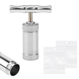 FSWWSF Pollen Press T-Handle Durable Herb Press Pollen Press Small Pollen Press Tool for Herbs, Spices