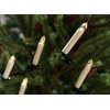 LED Clip On Faux Drip Taper Candles w/Remote