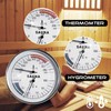 Sauna Thermometer 2 in 1 Fahrenheit Thermometer Hygrometer for Sauna