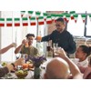 Italy Flag, Rectangular and Triangular Flags Bunting for Hanging, 60
