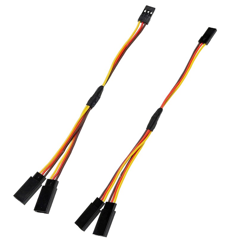 20Pcs Servo Extension Cable and Y Harness Splitter for RC