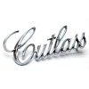 BBRP NEW 1971-77 Olds "Cutlass" Front Fender Script Badge Emblem