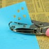Heart Paper Punch with Pink Grip Craft Puncher for Card