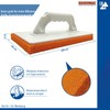HAROMAC Sponge Board with Red Coarse Sponge Rubber Pad |