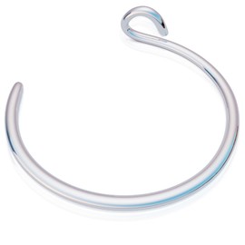 Fake Silver Lip Ring - Thin 20 Gauge Faux Lip Hoop - 925 Sterling Silver Fake Lip Rings - Fake Lip Piercings for Women